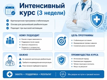 Реабилитация за 21 день в Лобне